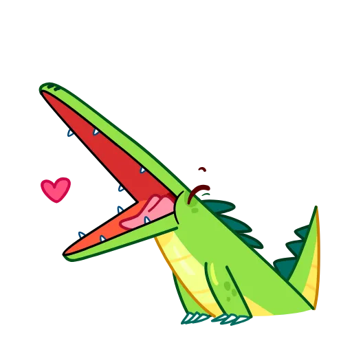 🥰 Эмодзи «Croco» для Telegram