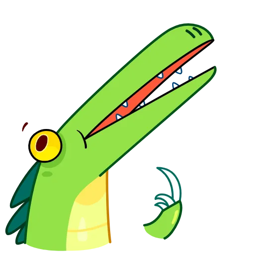 🤔 Эмодзи «Croco» для Telegram