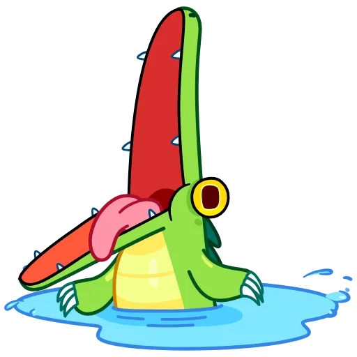 🕺 Эмодзи «Croco» для Telegram