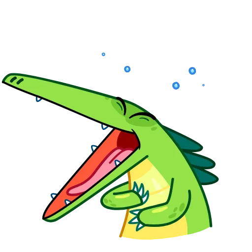 Стикерпак Croco для Telegram