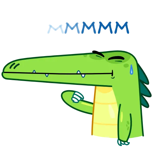 🤔 Эмодзи «Croco» для Telegram