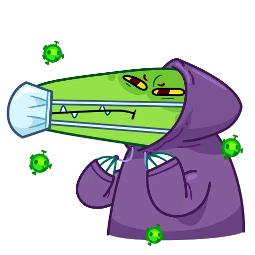 😷 Эмодзи «Croco» для Telegram