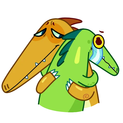 🫂 Эмодзи «Croco» для Telegram