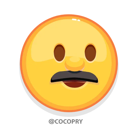 😐 Эмодзи «Mr.Emoji» для Telegram