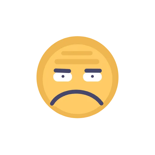 😒 Эмодзи «Mr.Emoji» для Telegram