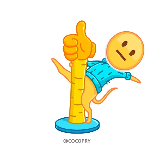 👍 Эмодзи «Mr.Emoji» для Telegram