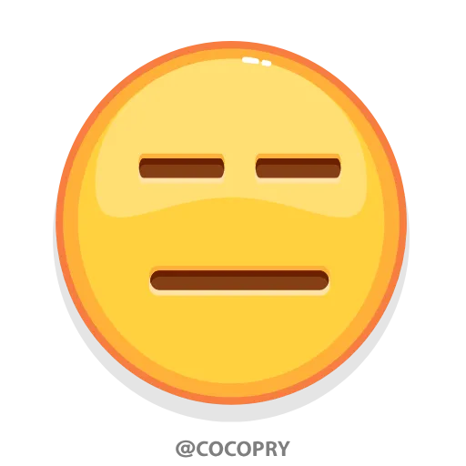 😑 Эмодзи «Mr.Emoji» для Telegram