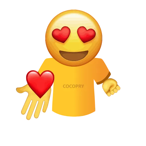😍 Эмодзи «Mr.Emoji» для Telegram