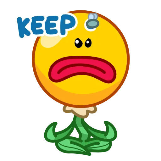 😌 Эмодзи «Mr. Floret» для Telegram