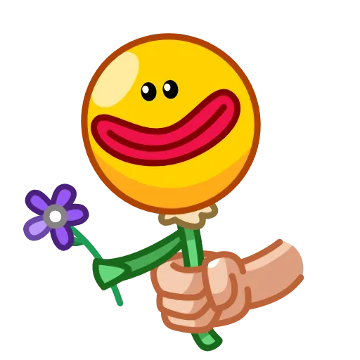 💐 Эмодзи «Mr. Floret» для Telegram