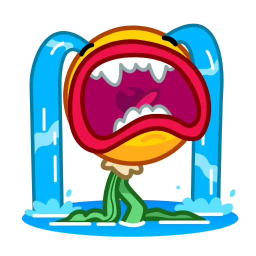 😭 Эмодзи «Mr. Floret» для Telegram