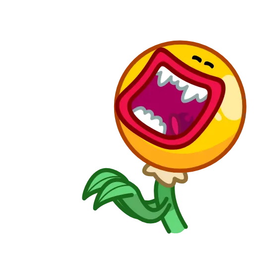 😘 Эмодзи «Mr. Floret» для Telegram