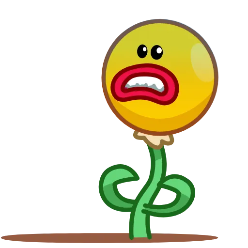 😨 Эмодзи «Mr. Floret» для Telegram