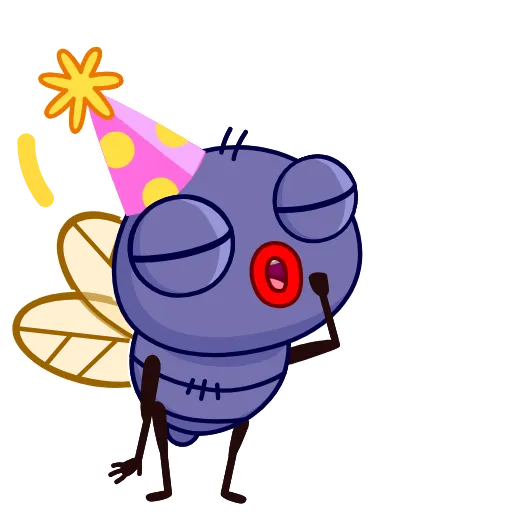 🥳 Эмодзи «Mr.Fly» для Telegram