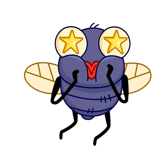 🤩 Эмодзи «Mr.Fly» для Telegram
