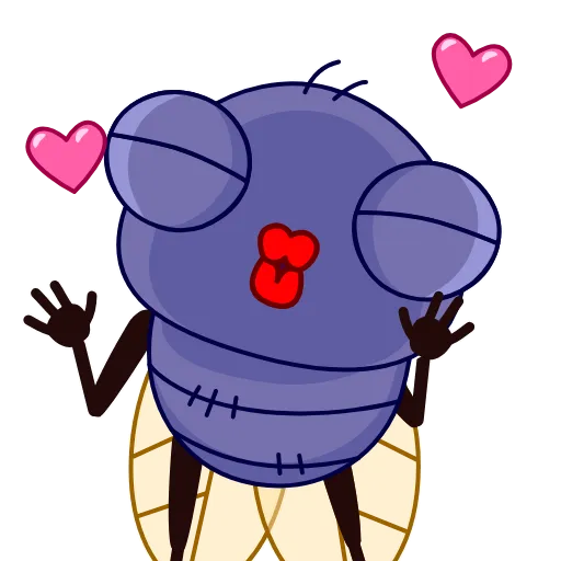 💋 Эмодзи «Mr.Fly» для Telegram