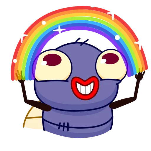 🌈 Эмодзи «Mr.Fly» для Telegram