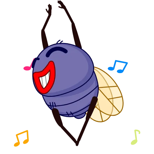 🎶 Эмодзи «Mr.Fly» для Telegram
