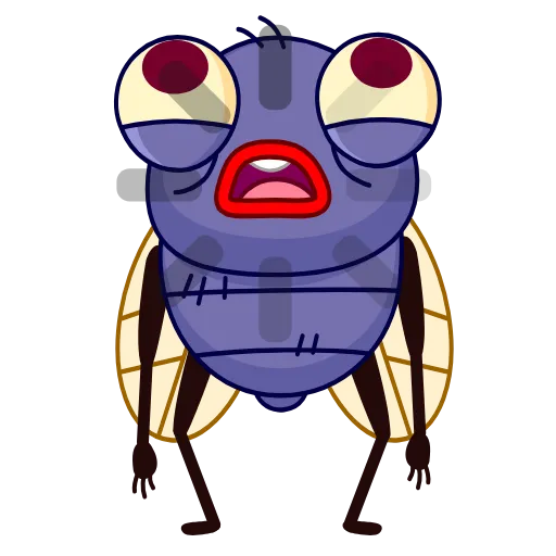 🤤 Эмодзи «Mr.Fly» для Telegram