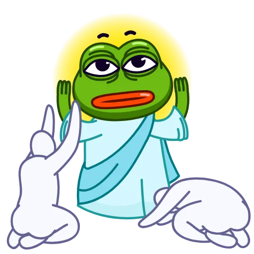 😇 Стикер «Mr. Greene» для Telegram