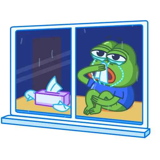 😢 Стикер «Mr. Greene» для Telegram