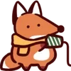 🦊 Эмодзи «Mr.Kari Fox» для Telegram