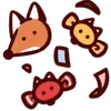 🍬 Эмодзи «Mr.Kari Fox» для Telegram