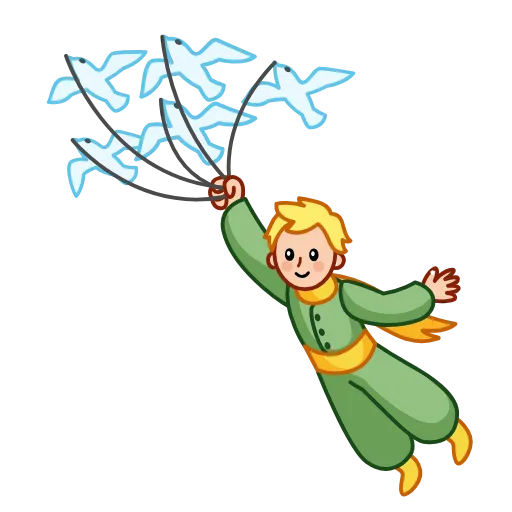 👋 Стикер «The Little Prince» для Telegram