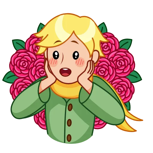 😍 Стикер «The Little Prince» для Telegram