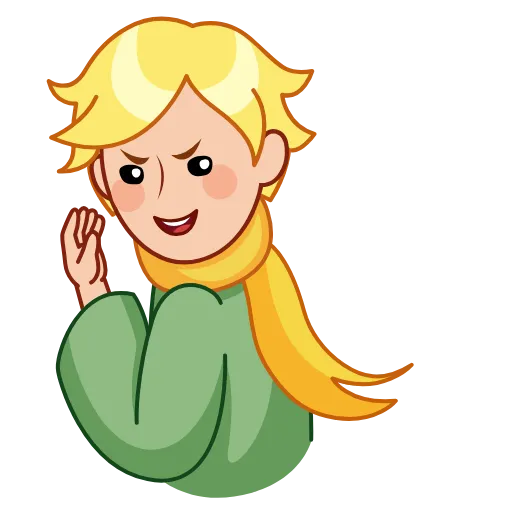 👿 Стикер «The Little Prince» для Telegram