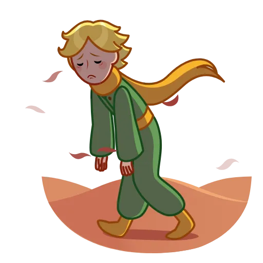 😥 Стикер «The Little Prince» для Telegram