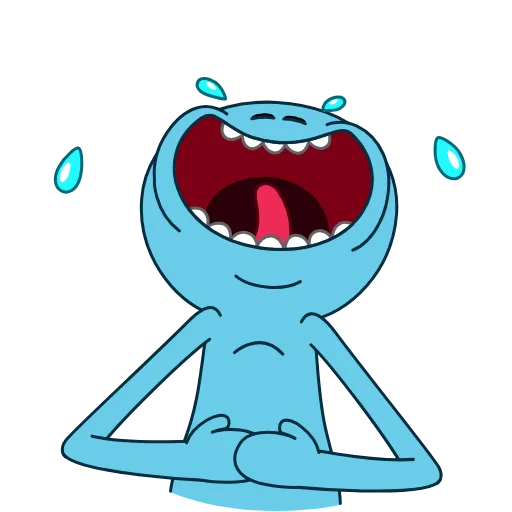 Эмодзи Mr.Meeseeks для Telegram — скачать
