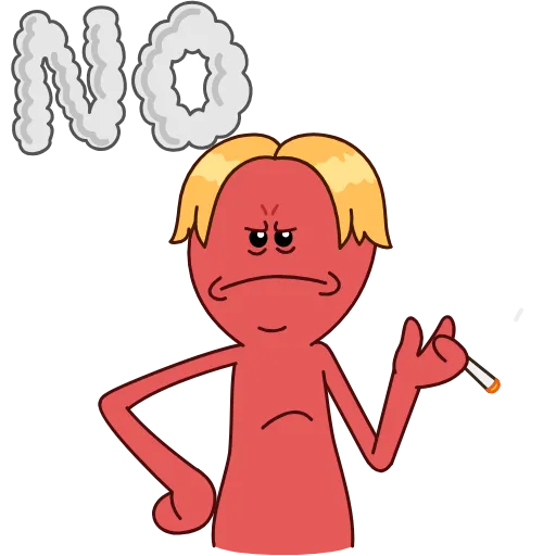🙅‍♂️ Эмодзи «Mr.Meeseeks» для Telegram
