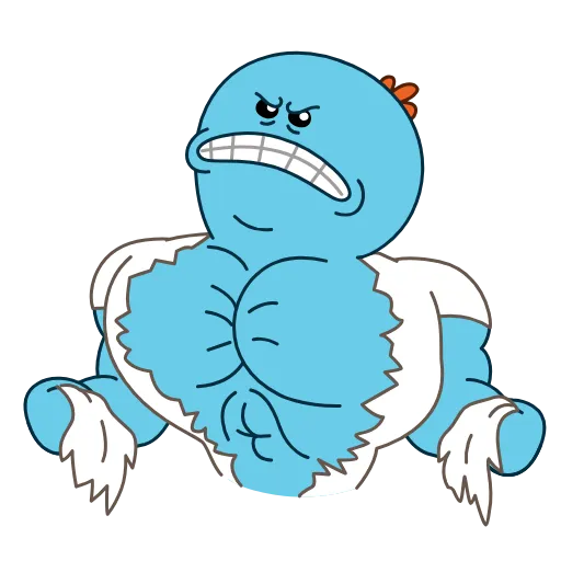 💪 Эмодзи «Mr.Meeseeks» для Telegram