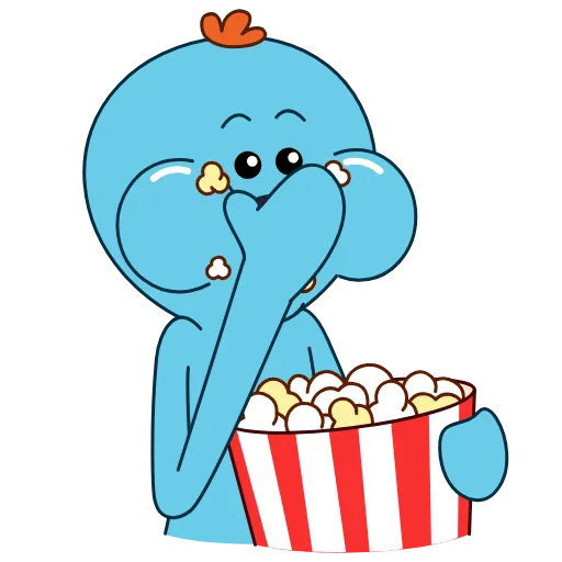 🍿 Эмодзи «Mr.Meeseeks» для Telegram