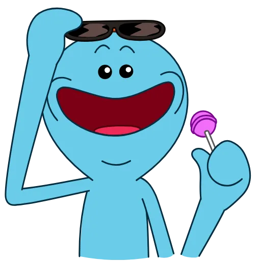 😎 Эмодзи «Mr.Meeseeks» для Telegram