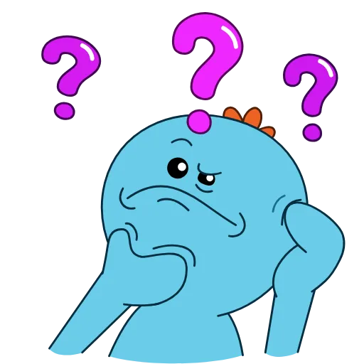 🤔 Эмодзи «Mr.Meeseeks» для Telegram