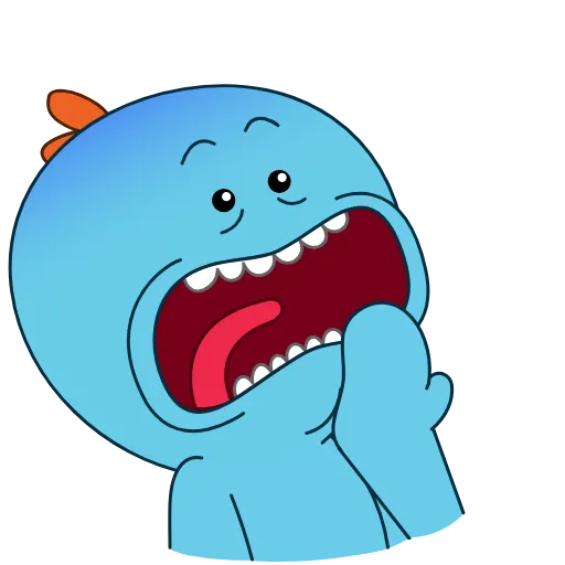 😱 Эмодзи «Mr.Meeseeks» для Telegram