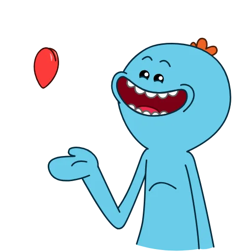 😘 Эмодзи «Mr.Meeseeks» для Telegram