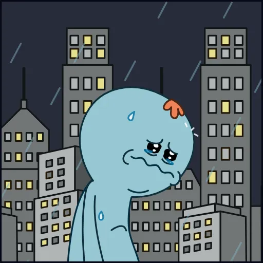 🥺 Эмодзи «Mr.Meeseeks» для Telegram