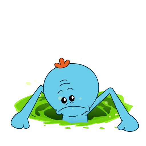 🤔 Эмодзи «Mr.Meeseeks» для Telegram