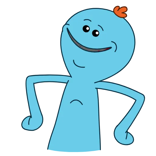 ☝️ Эмодзи «Mr.Meeseeks» для Telegram
