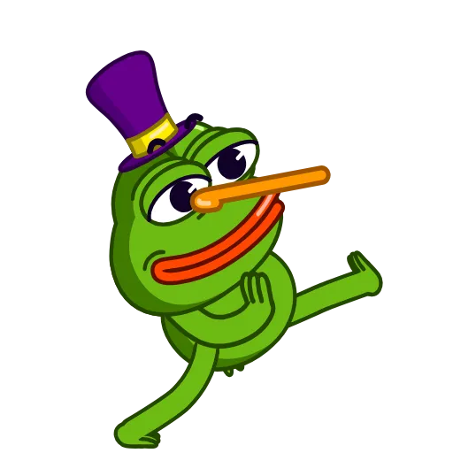 🎩 Эмодзи «Mr.Pepe» для Telegram