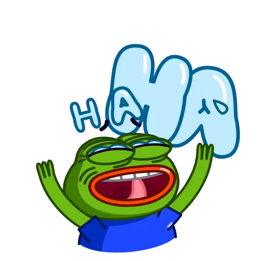 Стикерпак Mr.Pepe для Telegram