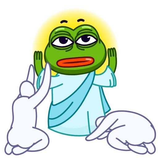 😇 Эмодзи «Mr.Pepe» для Telegram