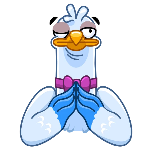 😐 Стикер «Seagull Sam» для Telegram