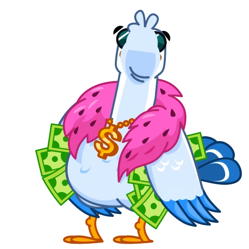 😎 Стикер «Seagull Sam» для Telegram