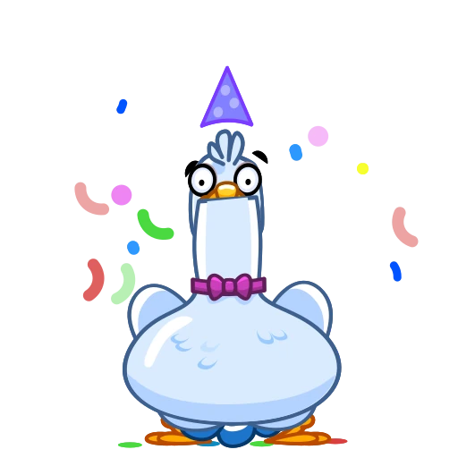 🥳 Стикер «Seagull Sam» для Telegram