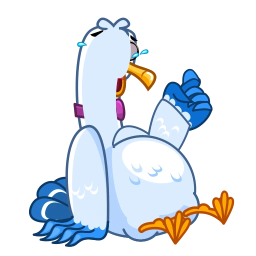 Стикерпак Seagull Sam для Telegram