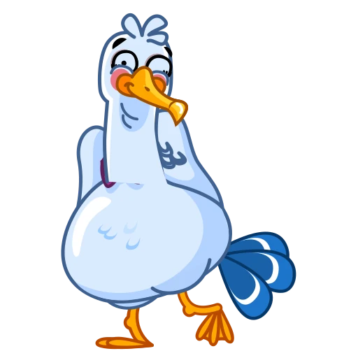😊 Стикер «Seagull Sam» для Telegram